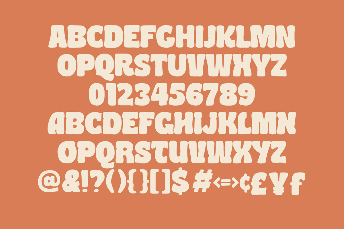 Montrek –  Hand-Lettered Display Typ, a Font by Arendxstudio (Photo 3 of 9)