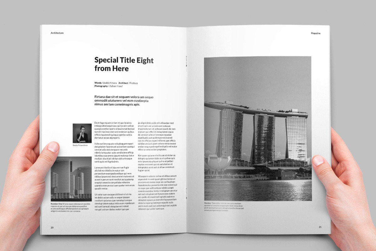 Architecture Magazine, a Magazine Template by Firtana (Photo 5 of 10)