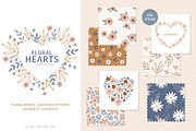 Floral Hearts - Romantic Collection, a Pattern Graphic by simpleblues (Thumbnail 1 of 11)
