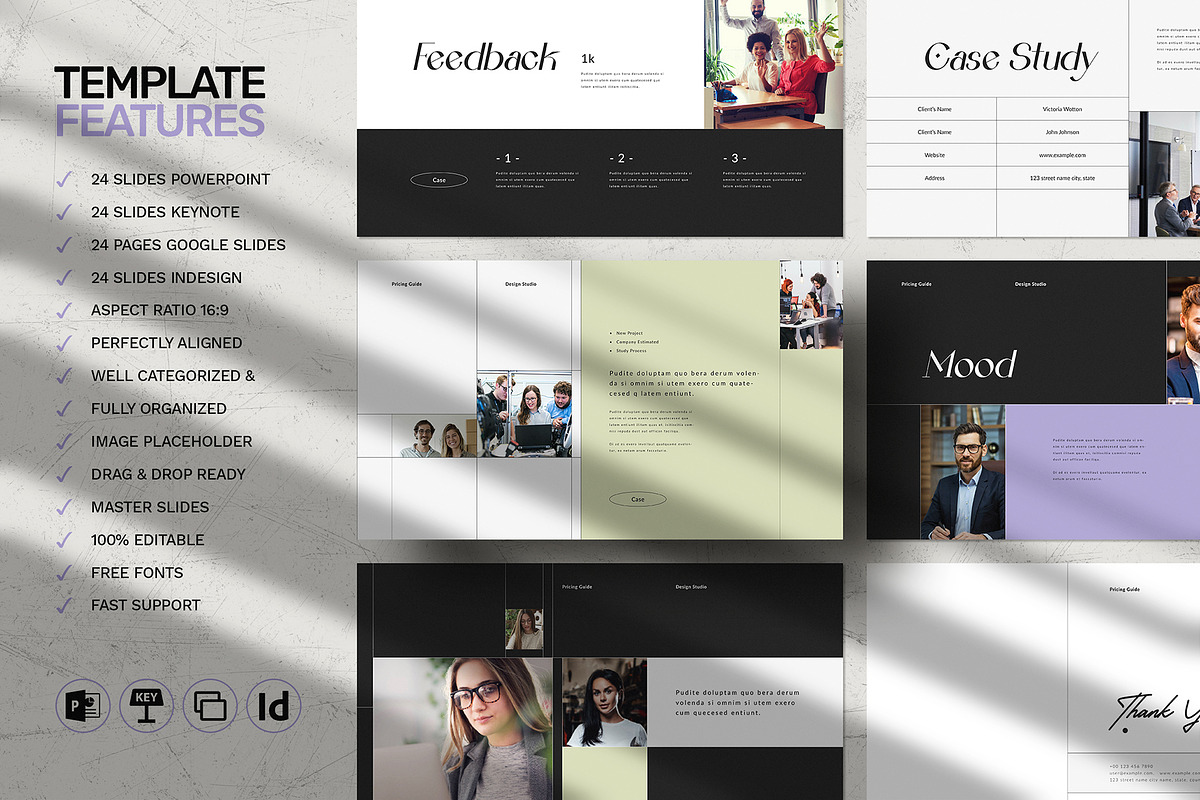 Pricing Guide Template, a Presentation Template by White Graphic (Photo 4 of 13)