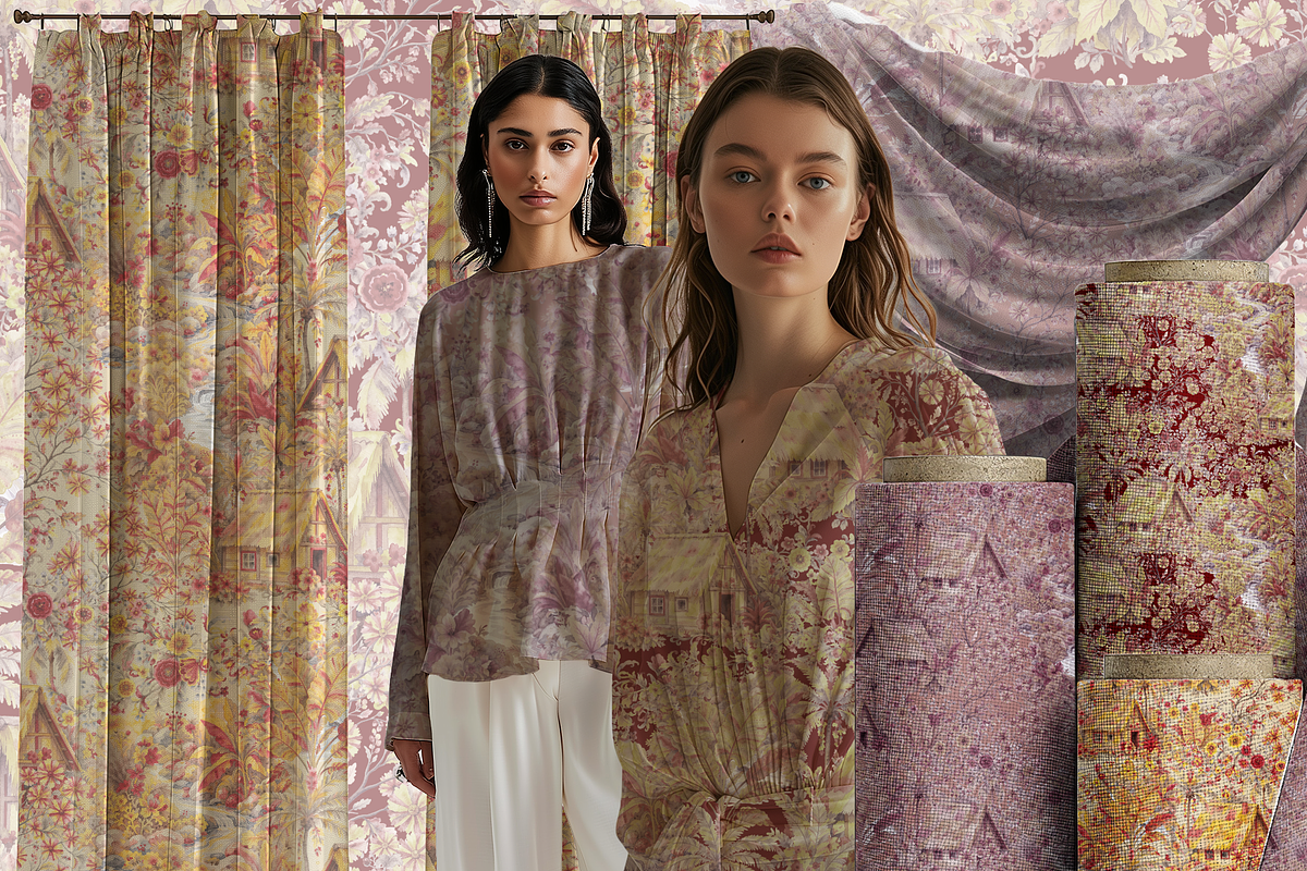TROPICAL HOMESTEAD, a Pattern Graphic by rumacorakstudio (Photo 5 of 6)