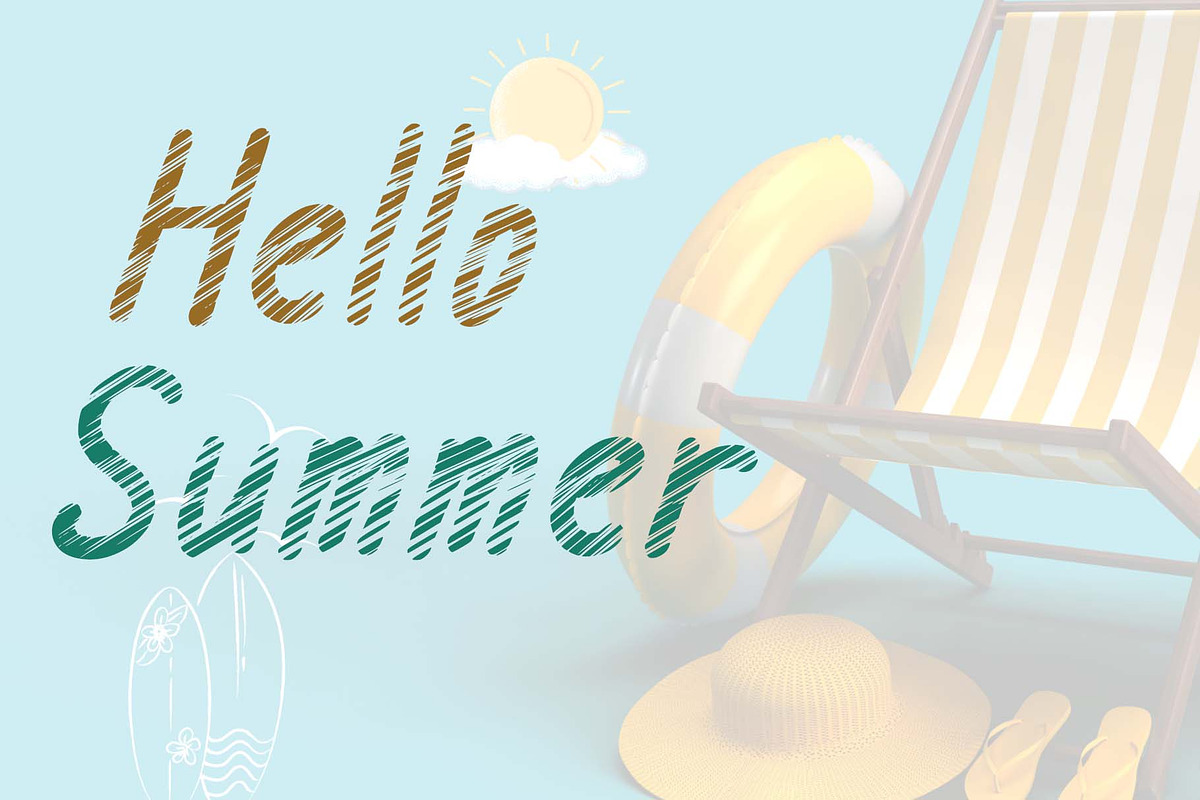 Nice Summer, a Handwritten Font by Yoga Letter (Photo 2 of 6)