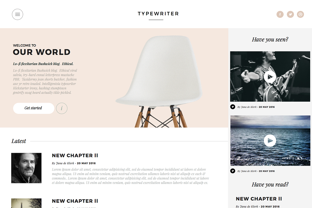 Website Design, a Templates & Theme by Jana Rawlins Inc. (Photo 2 of 5)
