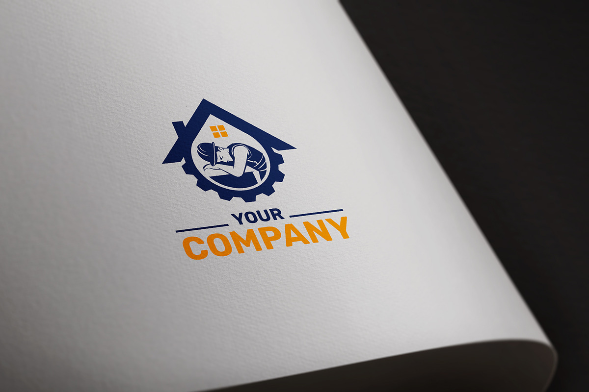 Professional Construction Logo, a Branding & Logo Template by HueNestify (Photo 2 of 2)