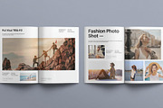 Photo Album Book Layout Template, a Magazine Template by E-Type (Thumbnail 7 of 8)