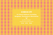 Checks Pattern Set, a Pattern Graphic by HMJS Designs (Thumbnail 9 of 9)