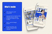 Client Win Instgram CANVA Templates, a Social Media Template by Marketello Studio (Thumbnail 2 of 5)