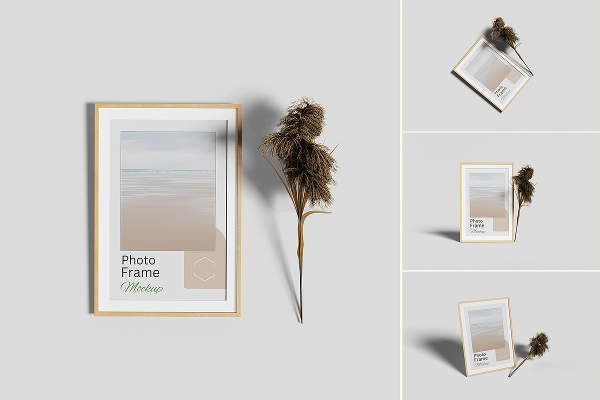 Photo frame Mockup, a Mockup by seulangagraphic (Photo 1 of 5)
