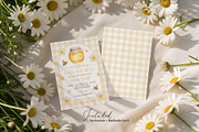 Gingham Honey Bee Invitation, an Invitation Template by Digital_Mind (Thumbnail 2 of 2)