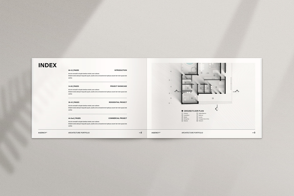 Architecture Portfolio Template, a Brochure Template by ArtisanaAura (Photo 5 of 22)