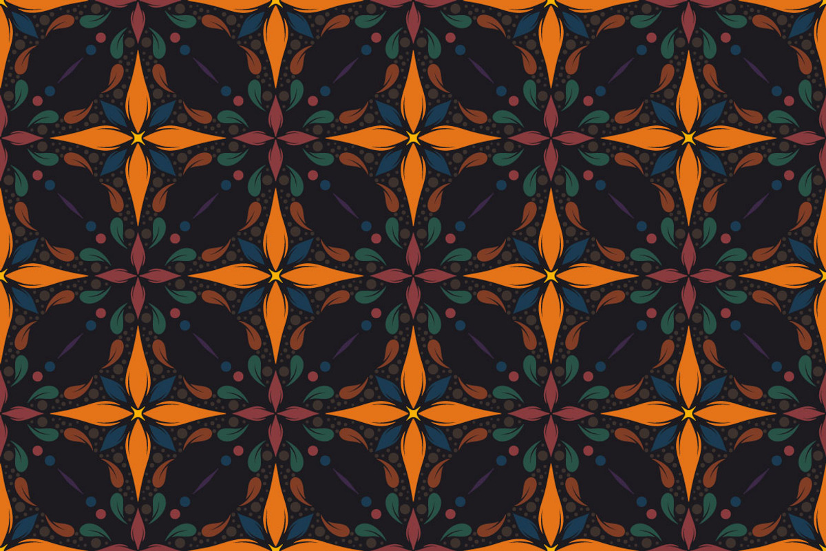 Decorative Seamless Pattern, a Pattern Graphic by Mightyfire