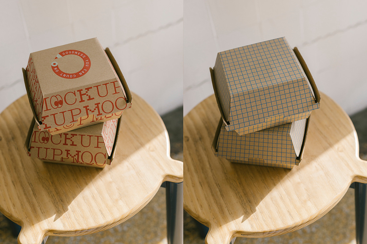 Everydays Takeaway Box Mockup 02, a Packaging Mockup by mockstar (Photo 2 of 2)