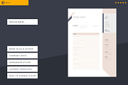 Calm Brief - Estimation - Invoice, a Stationery Template by Egotype (Thumbnail 2 of 9)