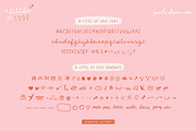 Script Font Duo A little of Love, a Script Font by pixelcolours (Thumbnail 9 of 10)