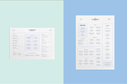 Premium Restaurant Menu Template Set, a Branding & Logo Template by Soigné Branding Studio (Thumbnail 4 of 8)