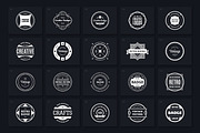 100 Retro Badges Vol. 2, a Branding & Logo Template by Amito Vectors (Thumbnail 2 of 6)