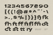 Rushpico - Bold Rough Stamp Font, a Sans Serif Font by Typia Nesia (Thumbnail 10 of 11)