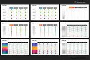 Financial Table PowerPoint Templates, a Presentation Template by Warna Works (Thumbnail 9 of 10)