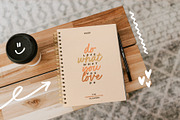 CuteDrop handwritten font duo & more, a Handwritten Font by Minna Kaario (Thumbnail 3 of 14)