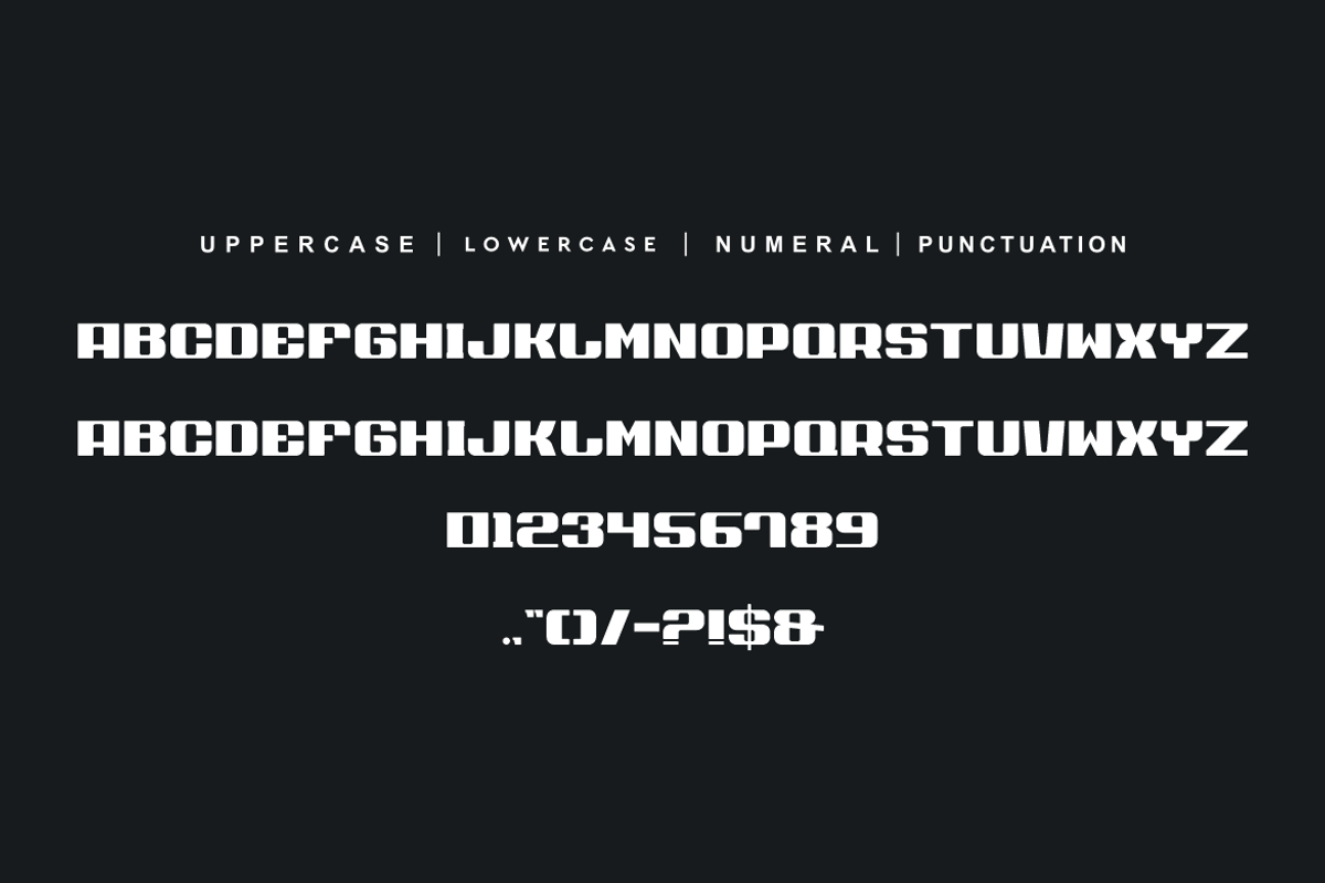 King Rexon, a Sans Serif Font by alon kelakon (Photo 5 of 6)