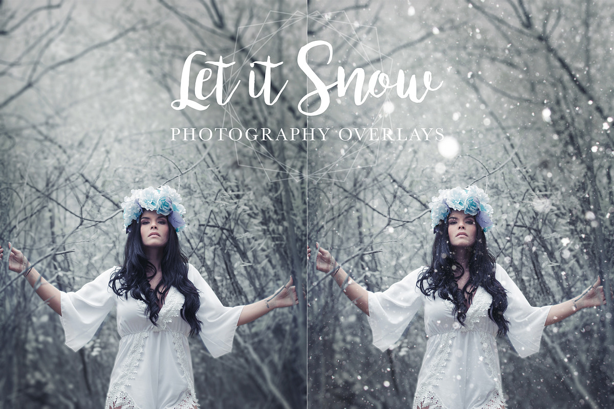 Let It Snow Photography Overlays, a Layer Style Add-On by Ashley Alexandra Design (Photo 2 of 11)