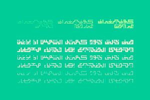 Kufigraph - Arabic Font