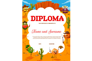 Wild West Kids Diploma