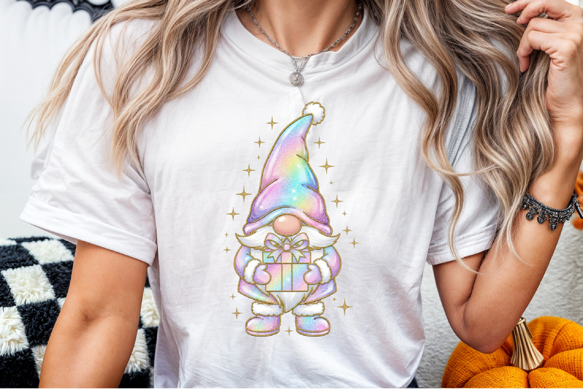 Christmas Gnome Gift Box PNG, an Illustration by Sublimation Artist (Photo 4 of 9)