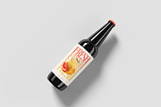 Glass Bottle Mockup, a Packaging Mockup by Hazzpro_Std (Thumbnail 5 of 5)