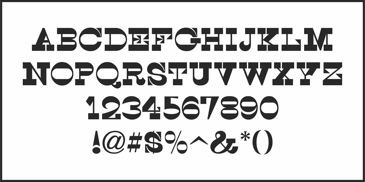 Overland Trail JNL, a Font by Jeff Levine Fonts (Photo 3 of 5)