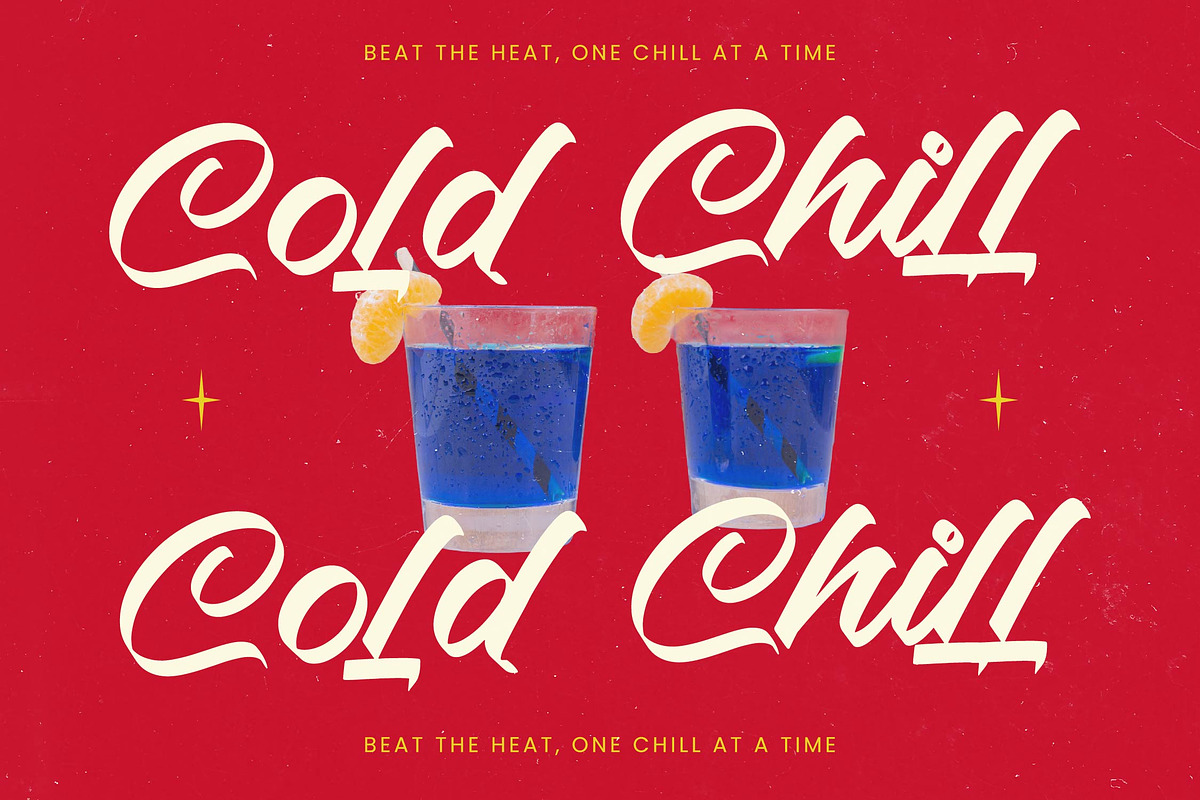 Shading Flash Bold Calligraphy Font, a Script Font by stylishtype.co (Photo 13 of 20)