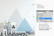 KIDS WALL & FRAMES Mockup Bundle - 4, a Product Mockup by Yuri-U (Thumbnail 4 of 38)