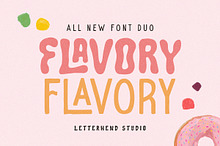 Flavory - Fun Font Duo