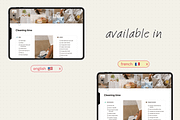 Cleaning time - Notion template, an App Template by Iasan Design (Thumbnail 4 of 6)