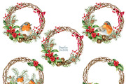 Christmas collection clip art., an Illustration by Mary (Thumbnail 7 of 9)
