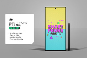 S22 Ultra Mockup Set