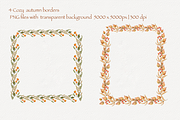 Cozy Autumn Set, a Decorative Illustration by Aurella Art (Thumbnail 9 of 18)