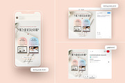Product Mockup Instagram CANVA PS, a Social Media Template by Eviory (Thumbnail 3 of 14)