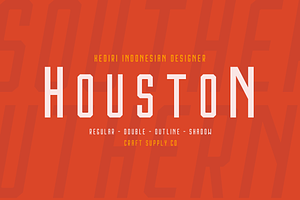 Houston Font Family