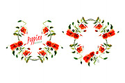 №15 Poppies red with splashes, a Decorative Illustration by Rasveta (Thumbnail 4 of 5)