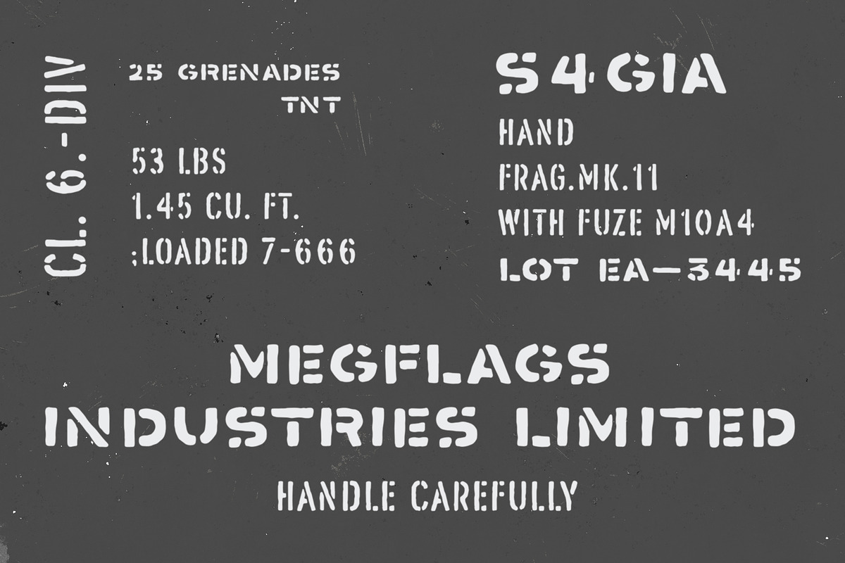 Slow Riot, a Sans Serif Font by Megflags (Photo 7 of 9)