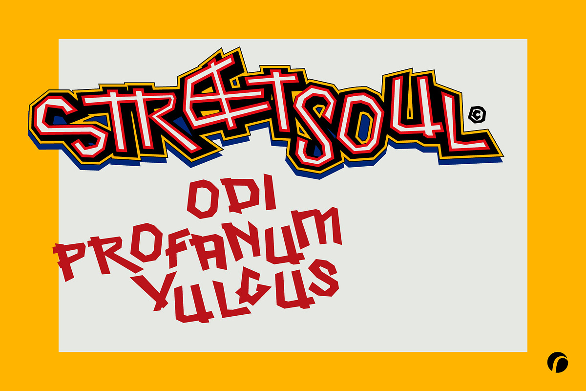 StreetSoul (punk typeface) preview 7