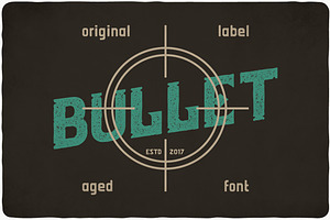 Bullet Typeface