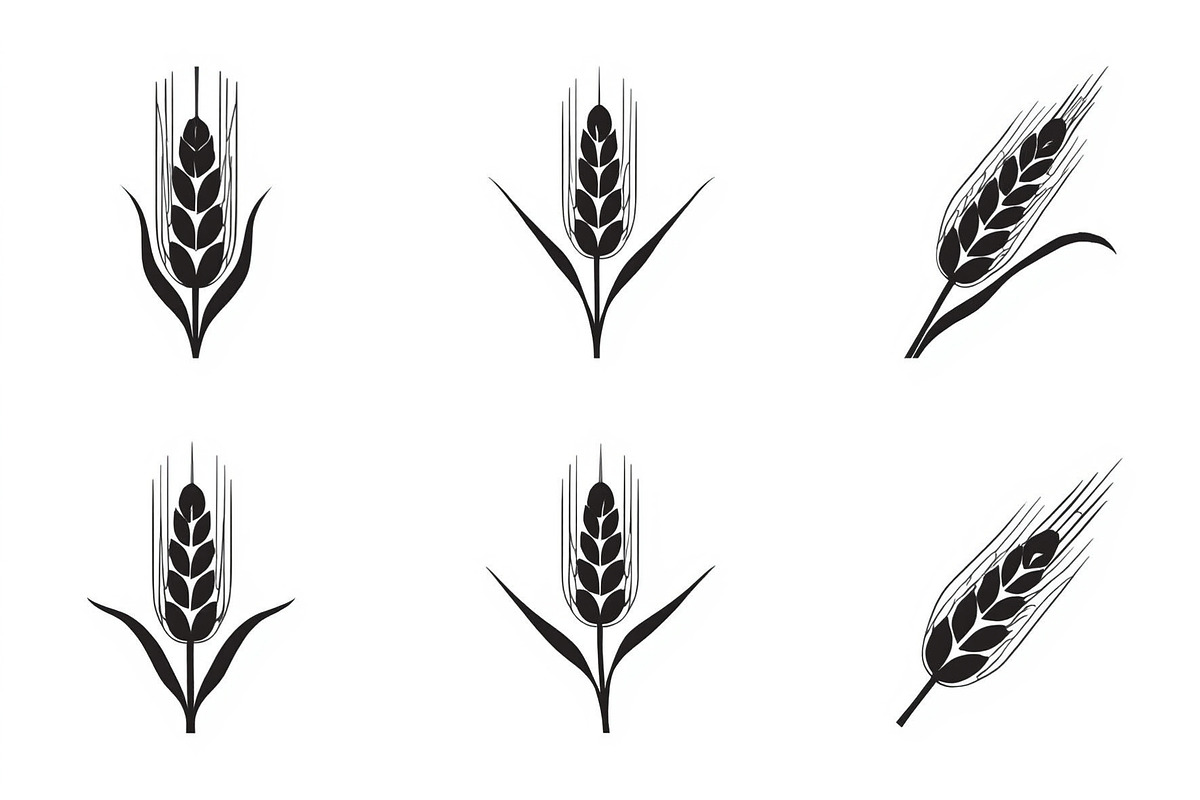 Wheat Field Silhouette Bundle, an Illustration by Designs_River (Photo 5 of 9)