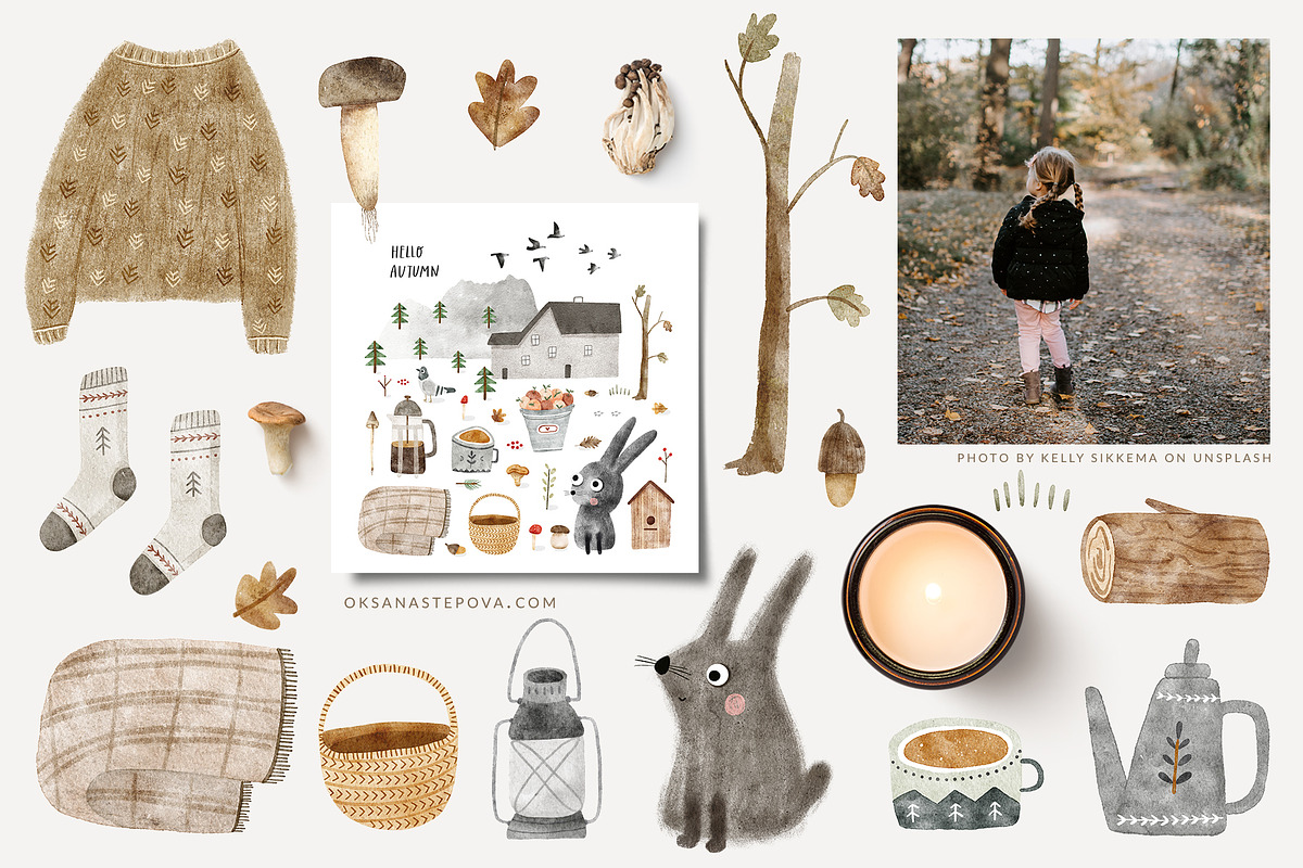 2 SEASONS | 324 elements, an Animal Illustration by Oksana Stepova (Photo 2 of 17)