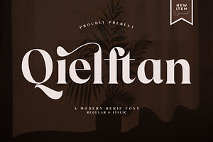 Qielftan A Modern Serif Font