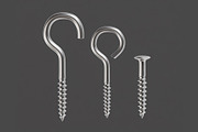Screw hooks 02, an Object 3D Model by fahad121 (Thumbnail 1 of 7)