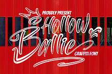 Hollow Ballie - Graffiti Font
