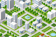City bundle module city set, an Object Graphic by AlexZeL (Thumbnail 7 of 21)
