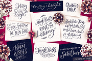 A Handlettered Christmas, a Decorative Illustration by Nicky Laatz (Thumbnail 5 of 18)